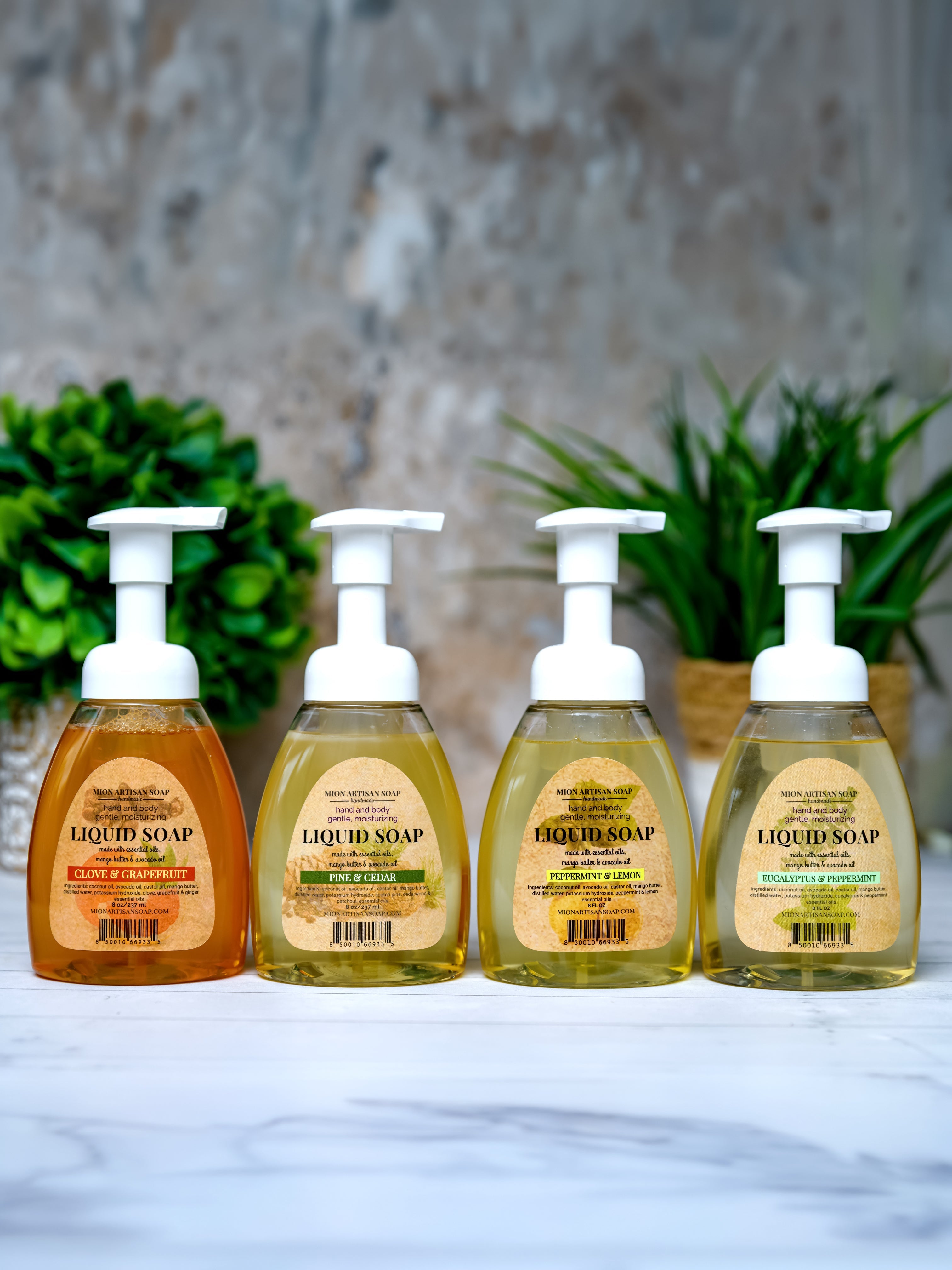 Liquid Soap | Luxurious Foam for Hands & Body by MION Artisan Soap Co.