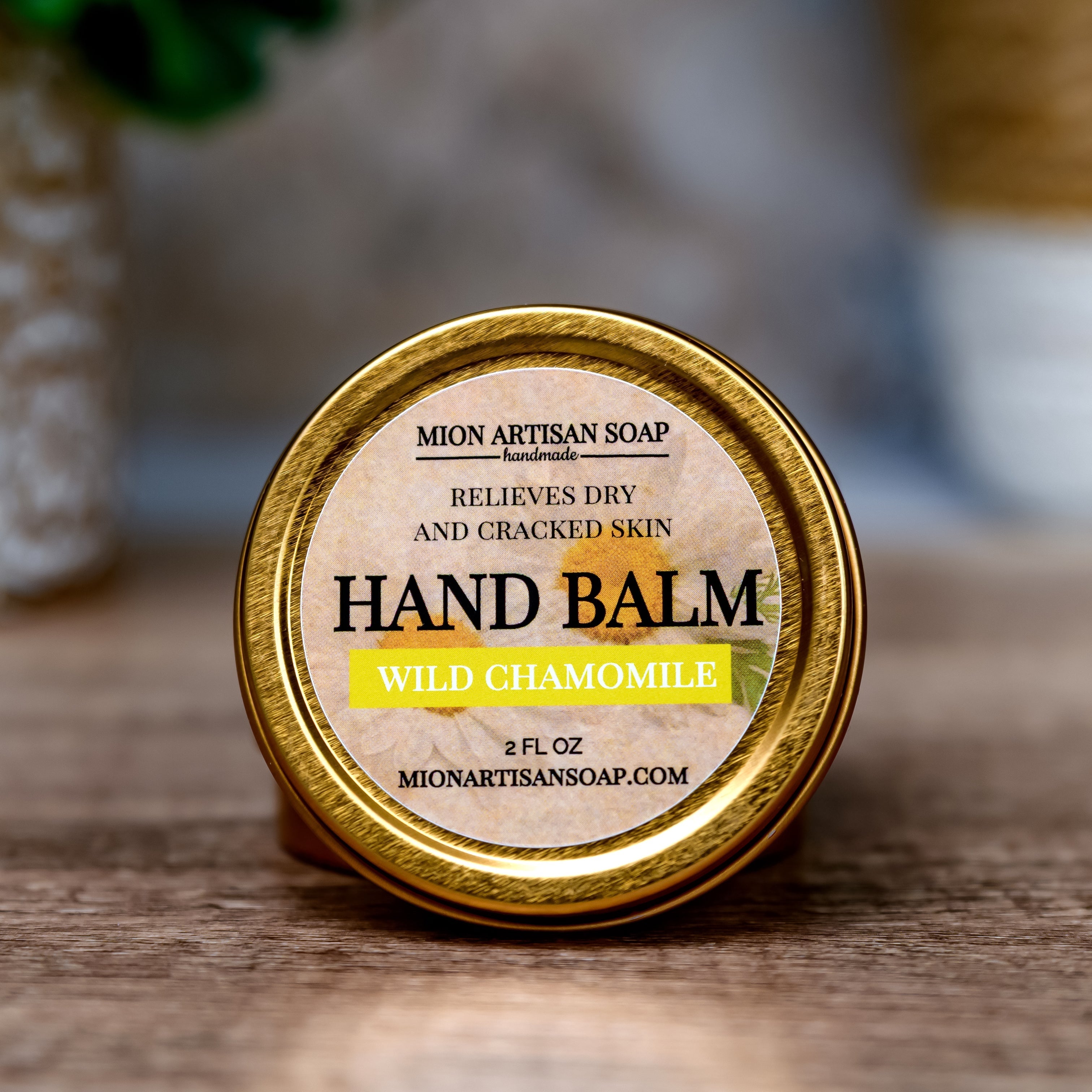Hand Balm - Wild Chamomile | Not Greasy, Antibacterial, Moisture-Locking by MION Artisan Soap Co.