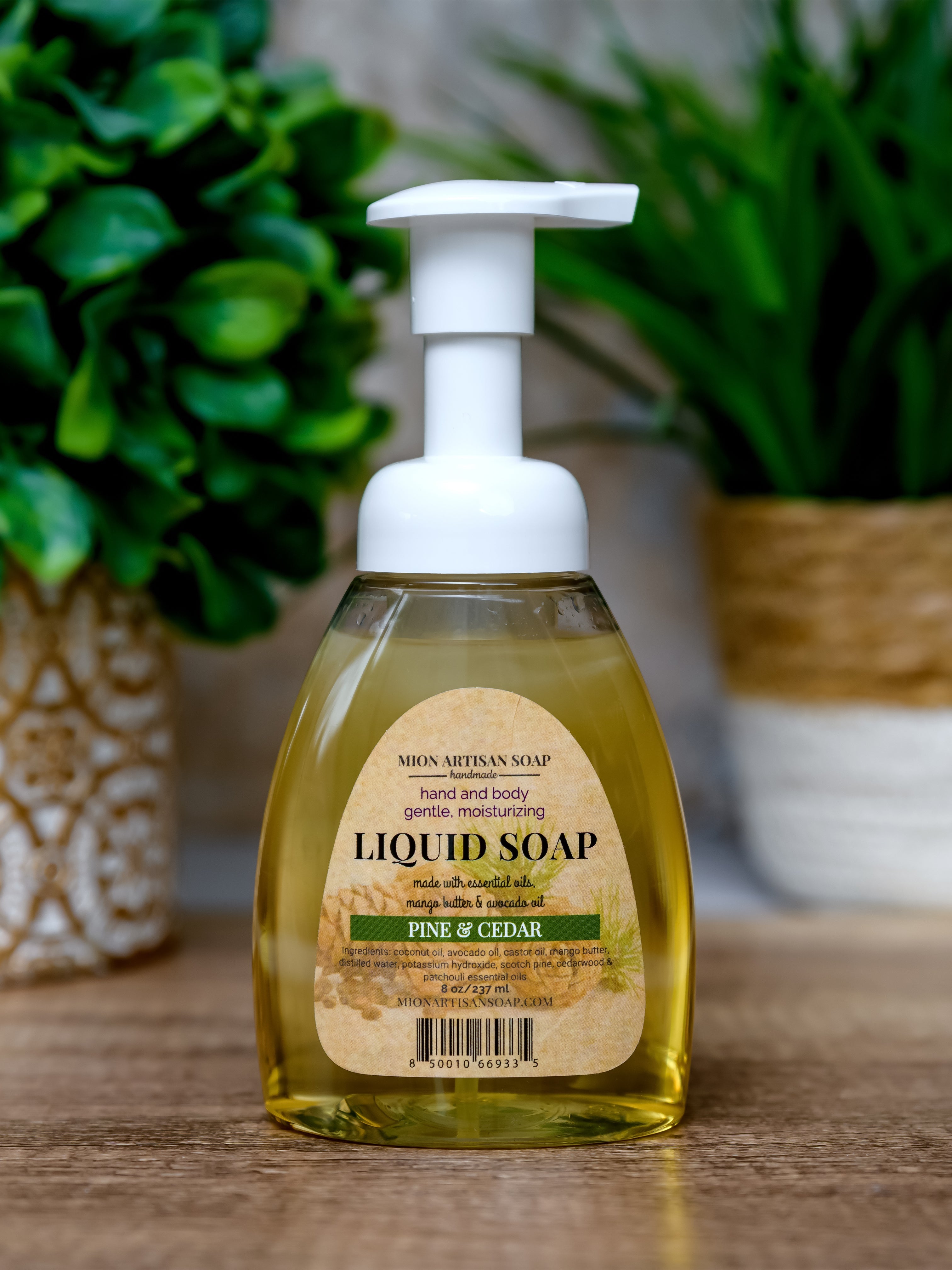 Liquid Soap | Luxurious Foam for Hands & Body by MION Artisan Soap Co.