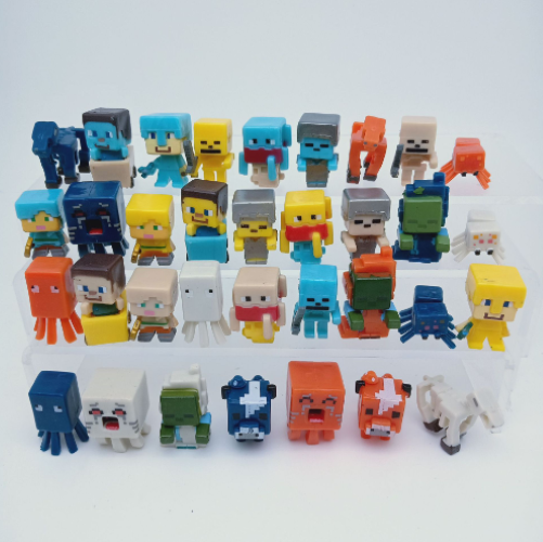 Bath Bombs for Kids with MineCrafter Toys Inside - BANG - BOOM - TNT - MADE in US, Natural Ingredients (6 Count) Pack of 1 by Spa Pure