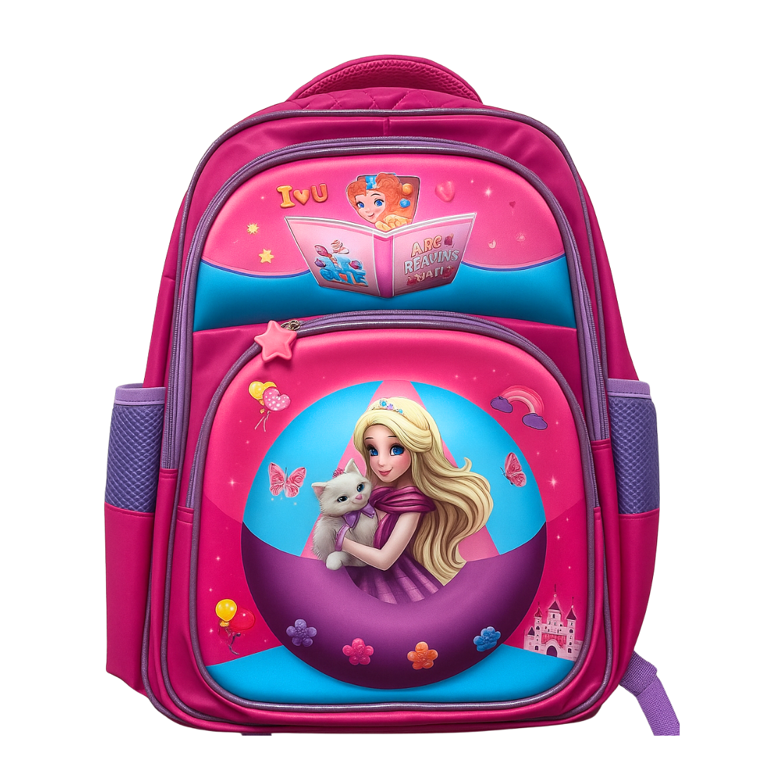 Mochila Princesa y Gatito (Mediana) DestGlow