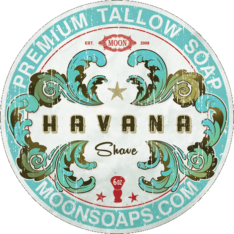 Moon Soaps Havana Shave Soap 6 Oz by Pasteur Pharmacy