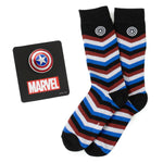Marvel Captain America Chevron Stripe Gift Set