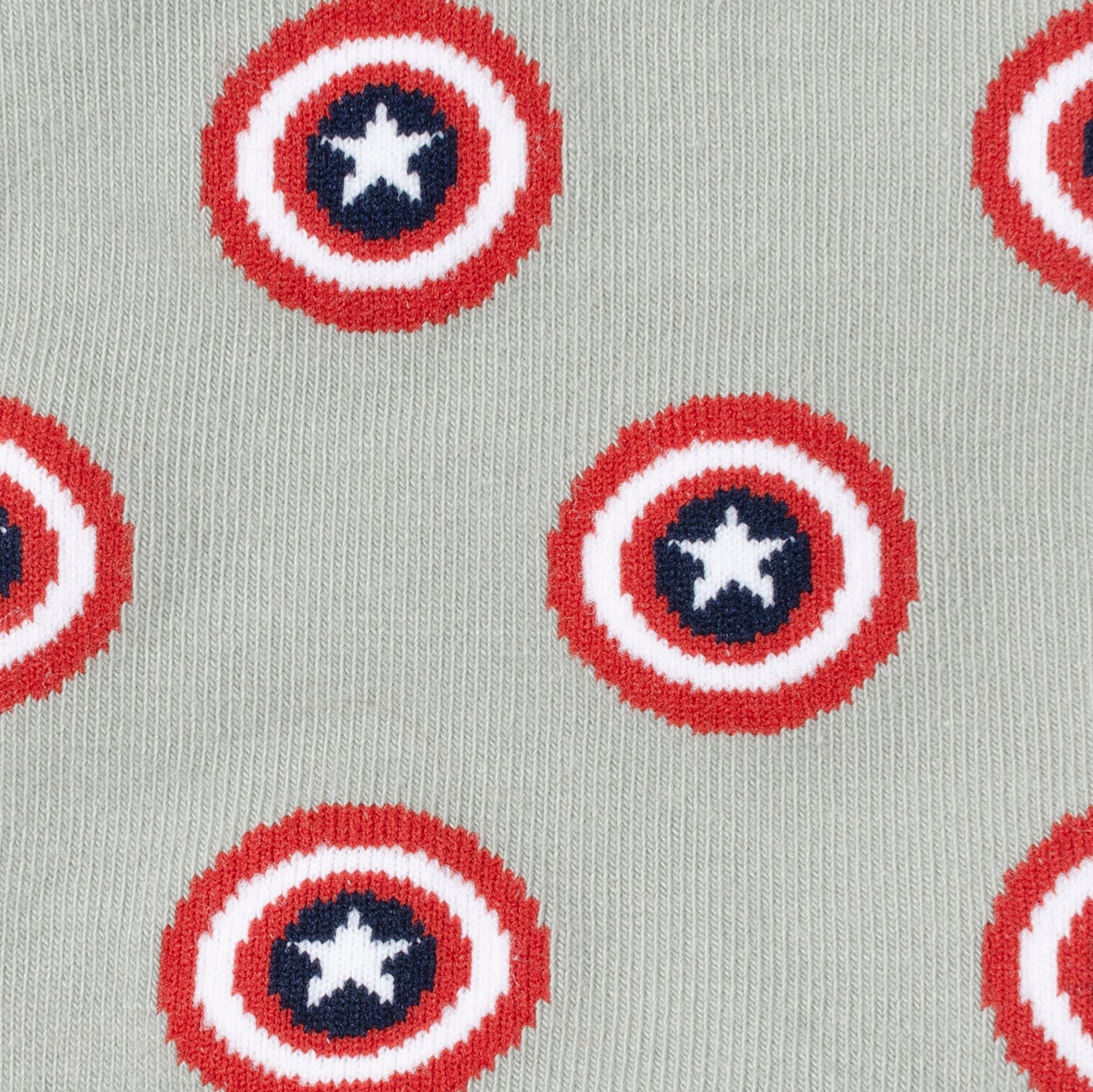 Marvel Captain America Gray Ankle Gift Set by Cufflinks.com