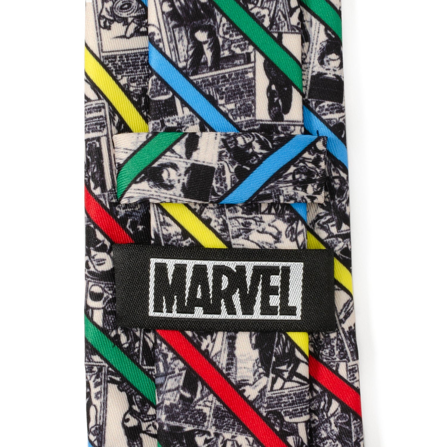 Marvel Comic Stripe Tan Men&