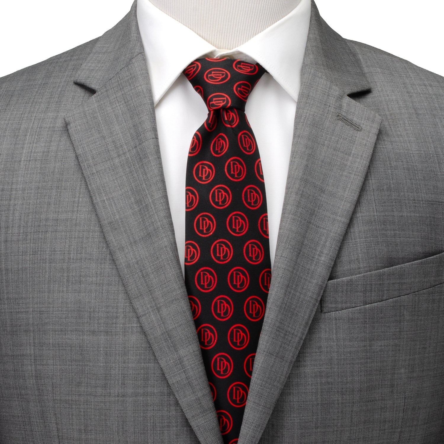 Marvel Daredevil Men’s Black Tie by Cufflinks.com