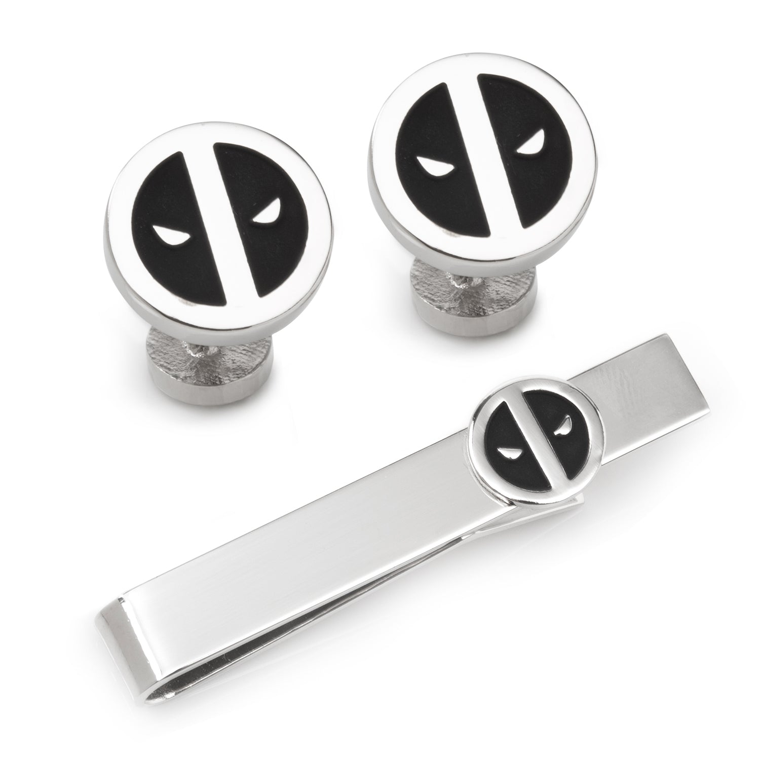Marvel Deadpool Cufflinks and Tie Bar Gift Set