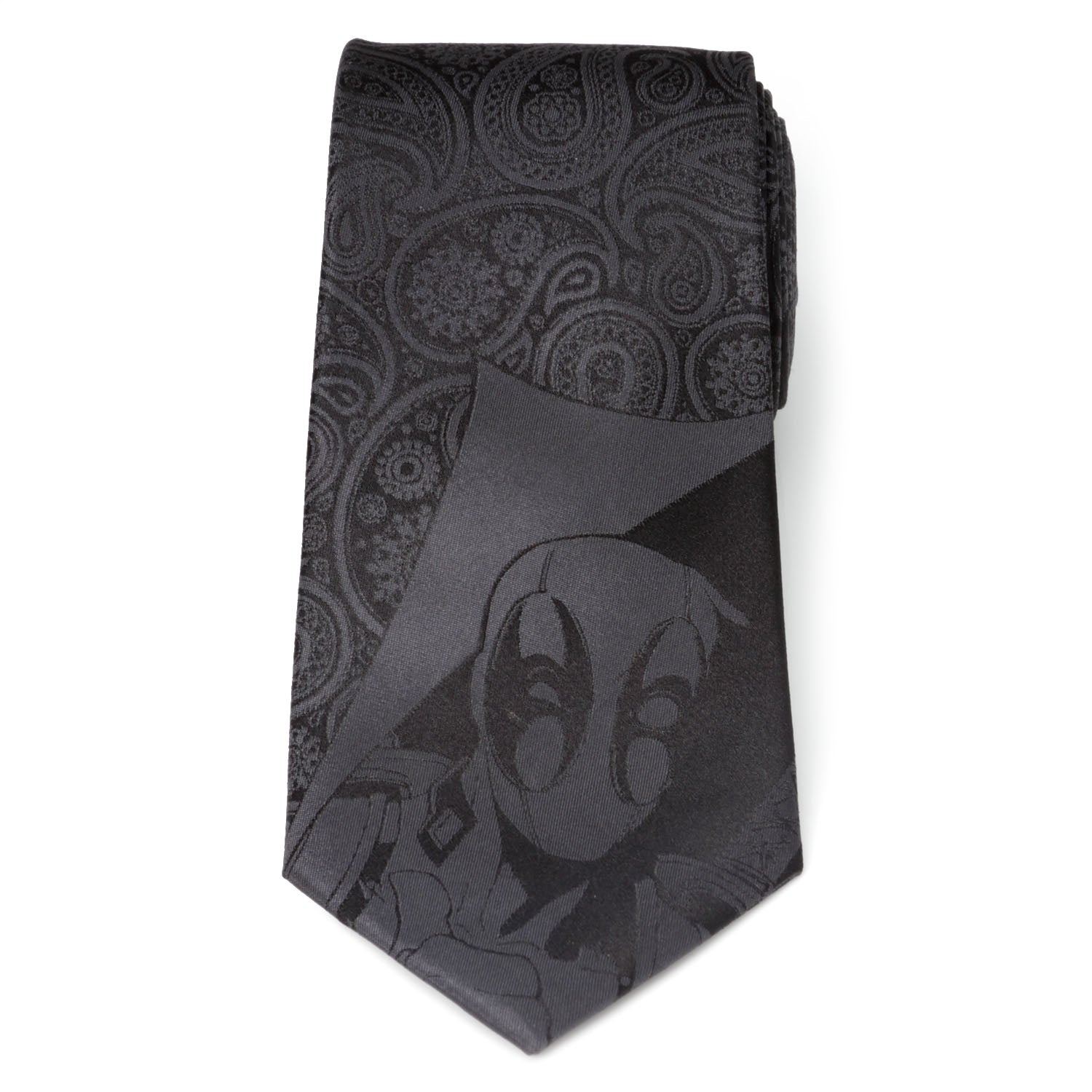 Marvel Deadpool Hidden Paisley Black Silk Men&