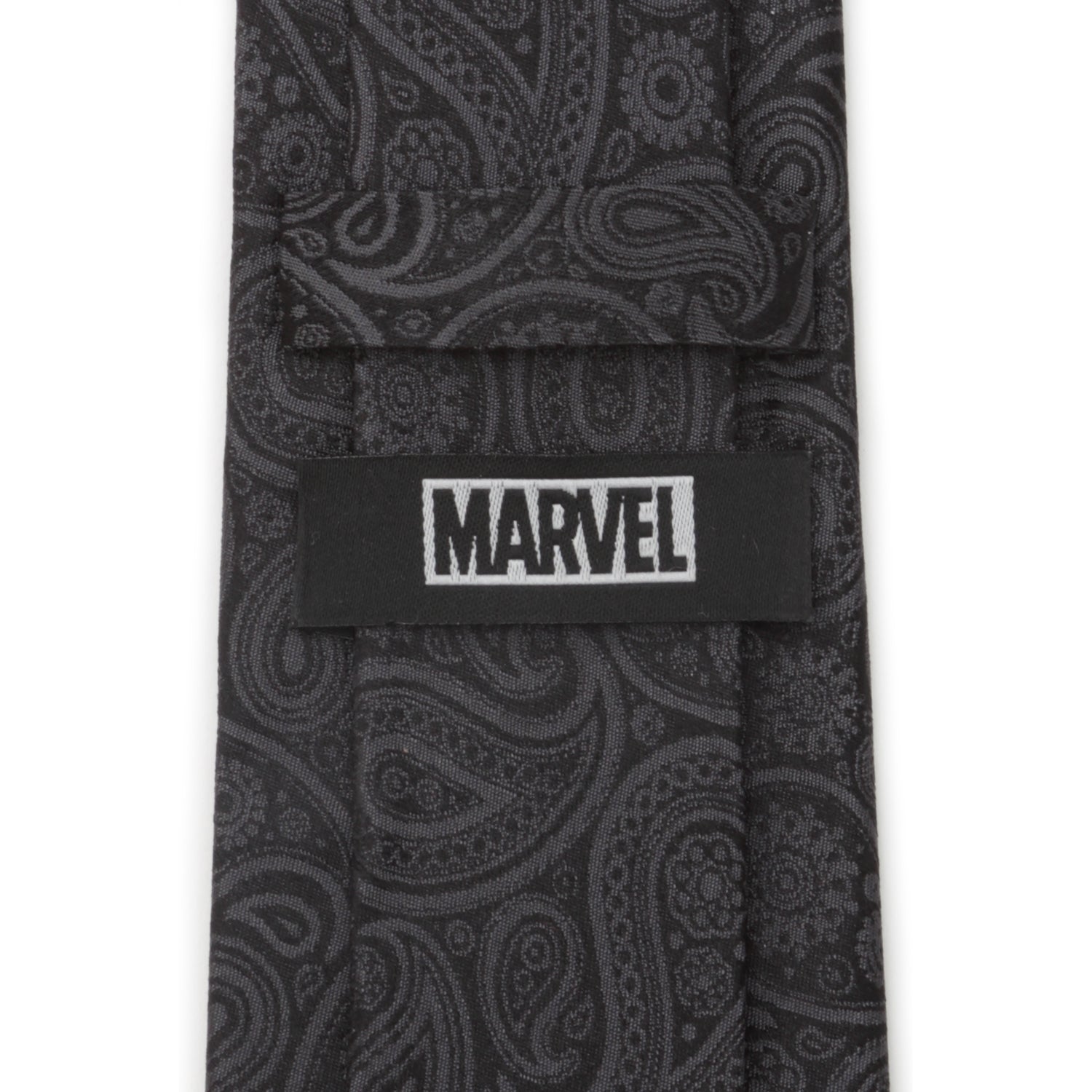 Marvel Deadpool Hidden Paisley Black Silk Men&
