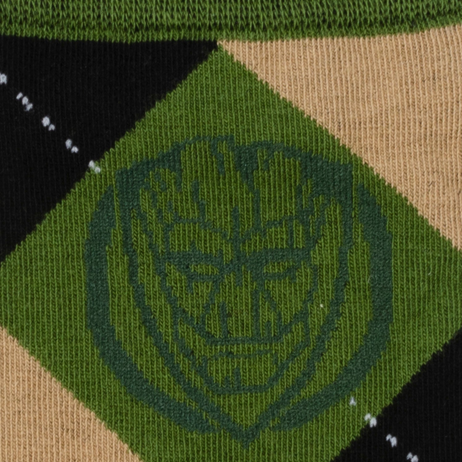 Marvel Guardians of the Galaxy Groot Argyle Green Gift Set by Cufflinks.com