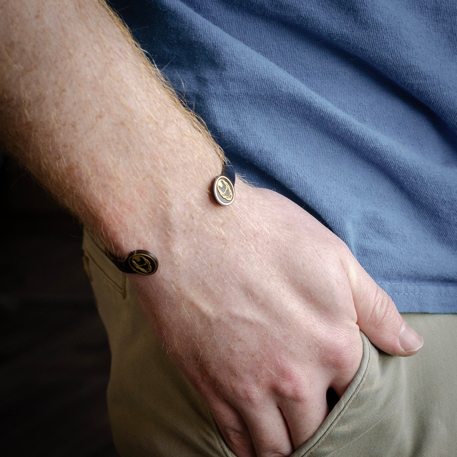 Marvel Iron Man Cuff Bracelet by Cufflinks.com