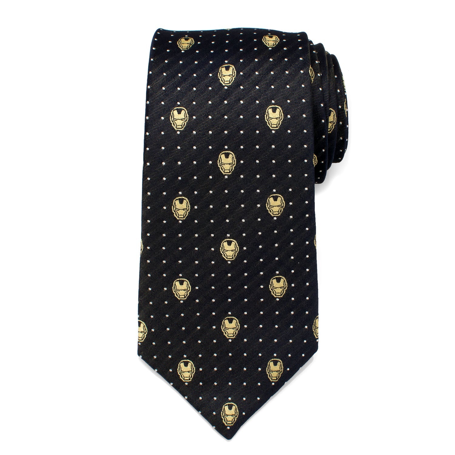 Marvel Iron Man Gray Dot Tie by Cufflinks.com