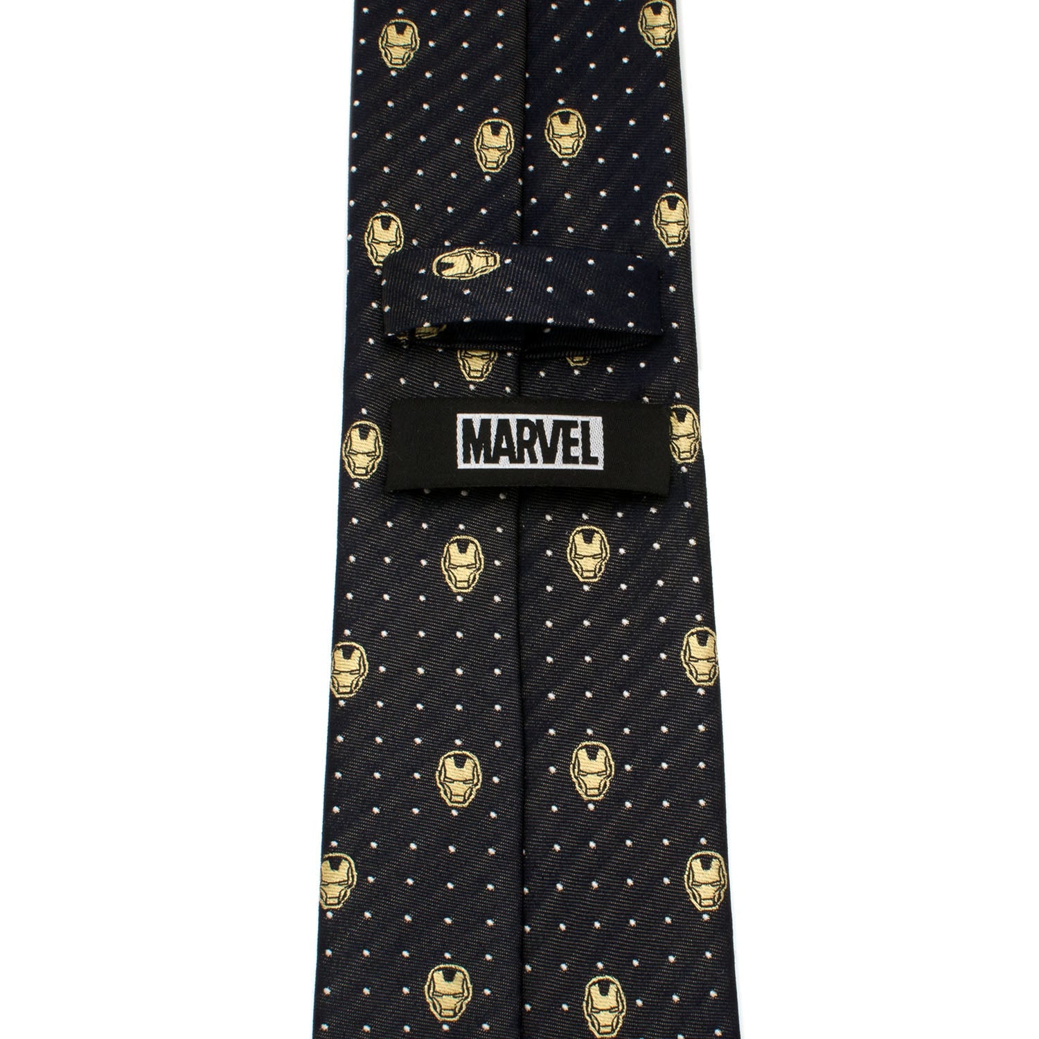 Marvel Iron Man Gray Dot Tie by Cufflinks.com