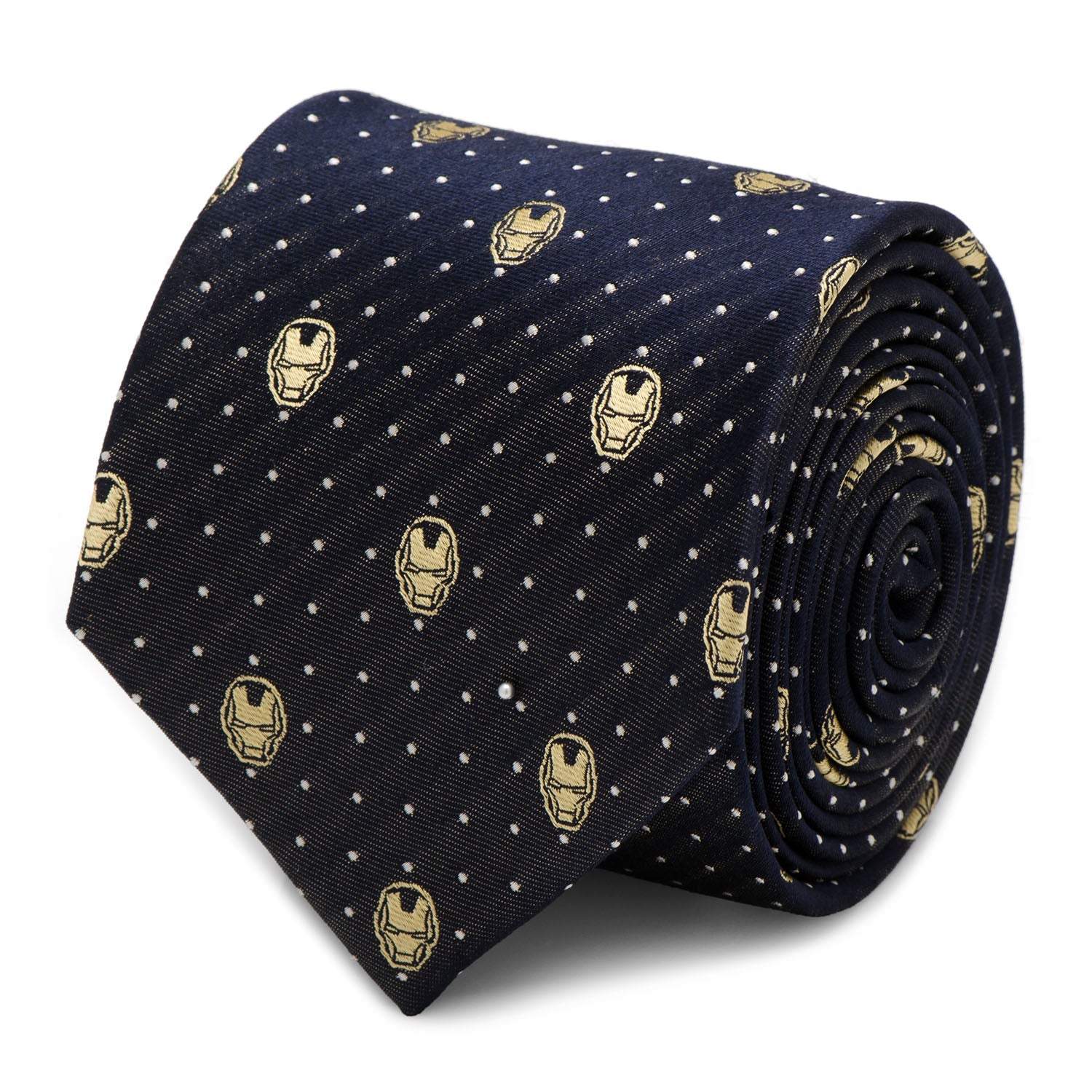 Marvel Iron Man Gray Dot Tie by Cufflinks.com