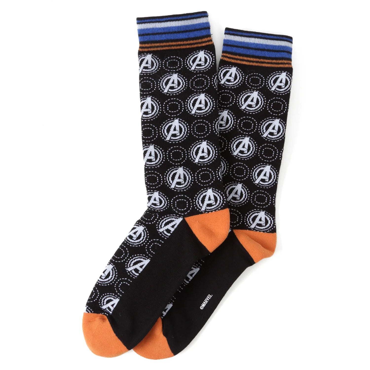 Marvel Argyle 3 Socks Pack and Lapel Pin Gift Set by Cufflinks.com