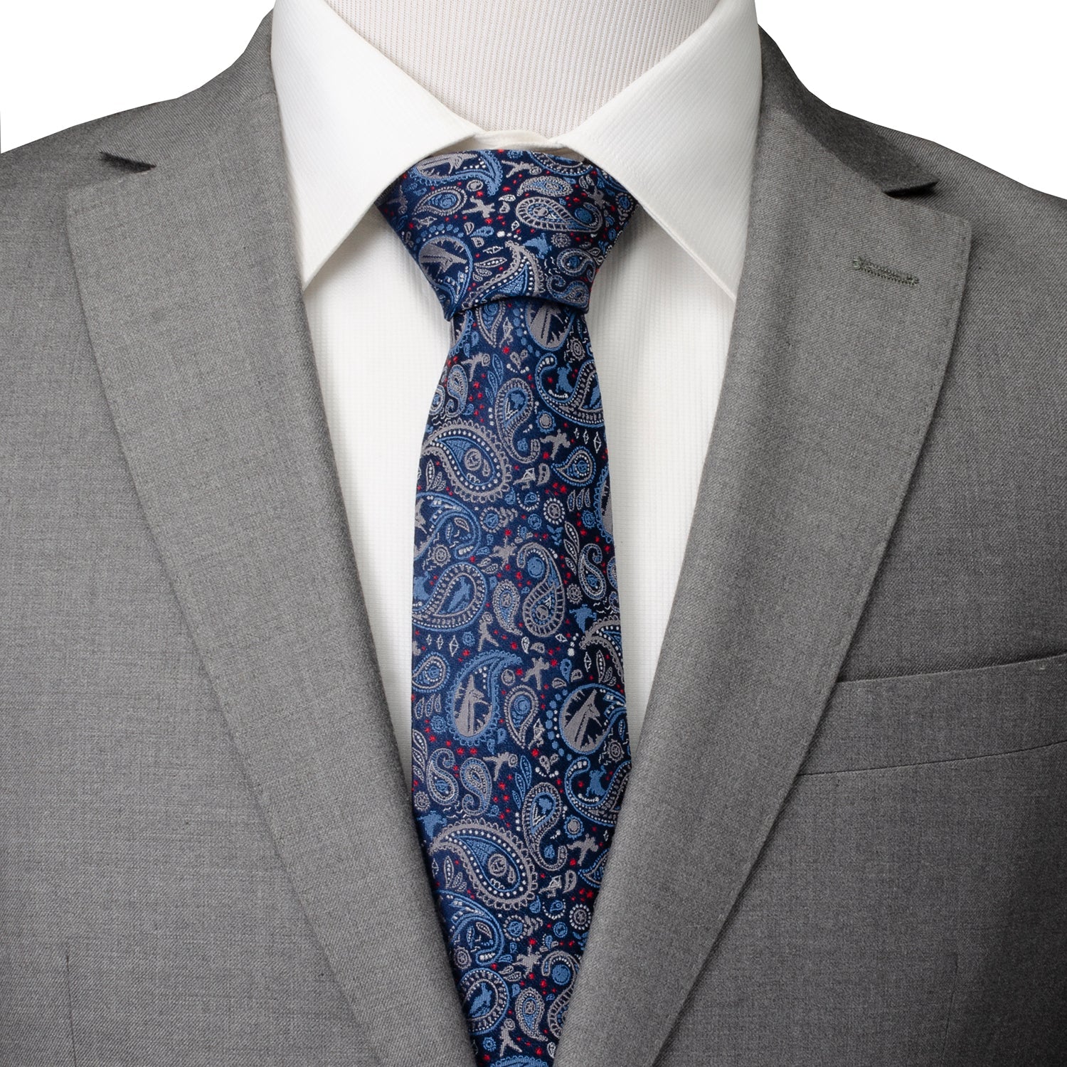 Marvel Avengers Blue Multi Paisley Men&