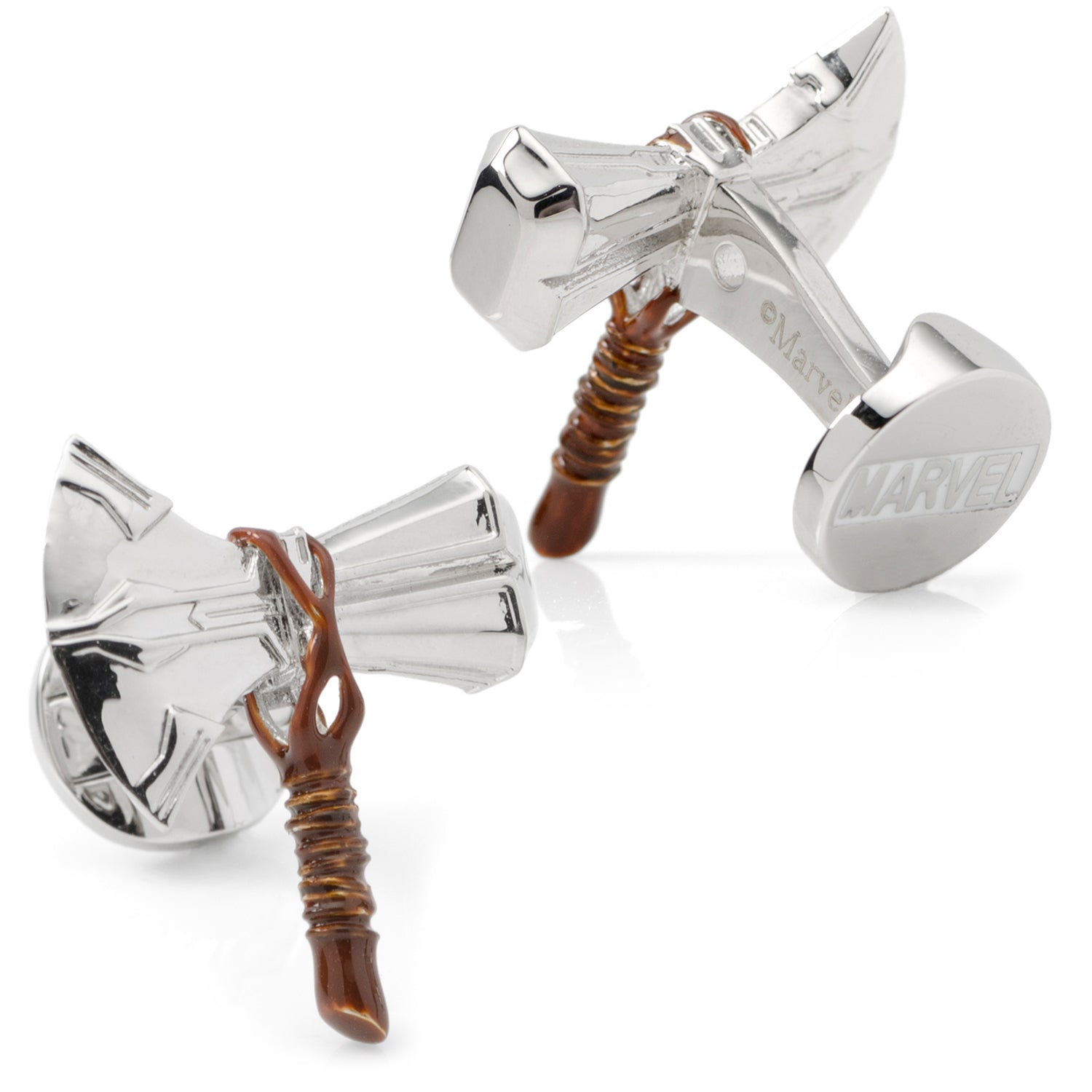 Marvel Thor Stormbreaker Silver Cufflinks DestGlow