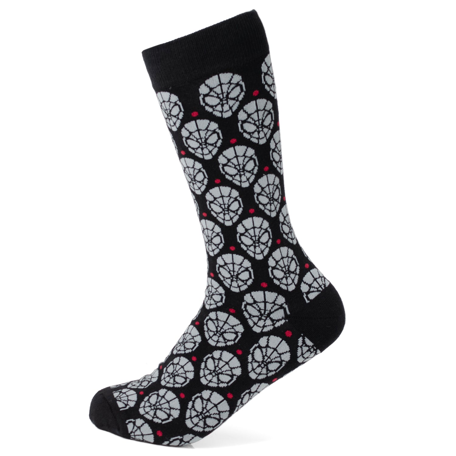 Marvel Spider-Man Dot Gray and Black Gift Set by Cufflinks.com