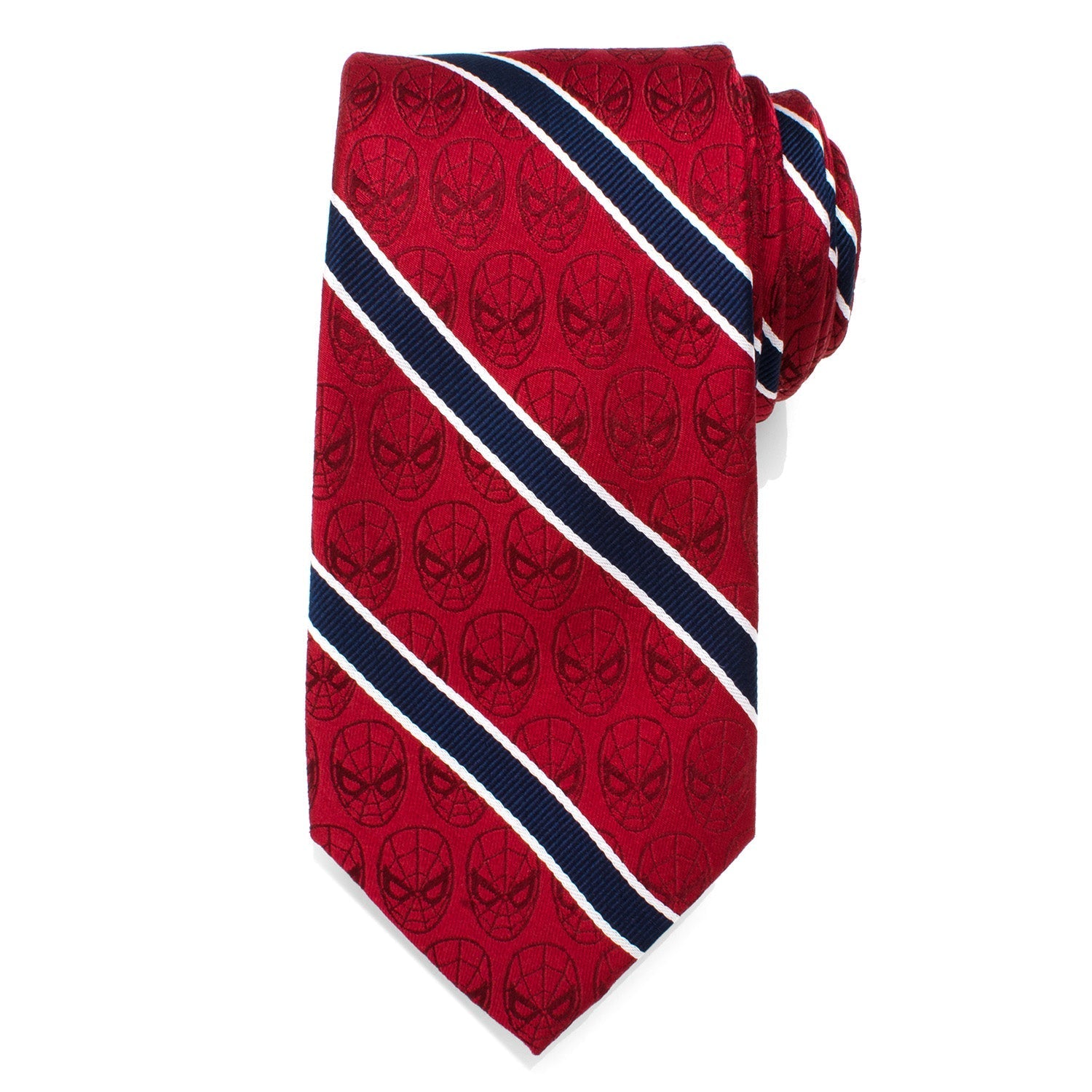 Marvel Spider-Man Red and Navy Stripe Men&