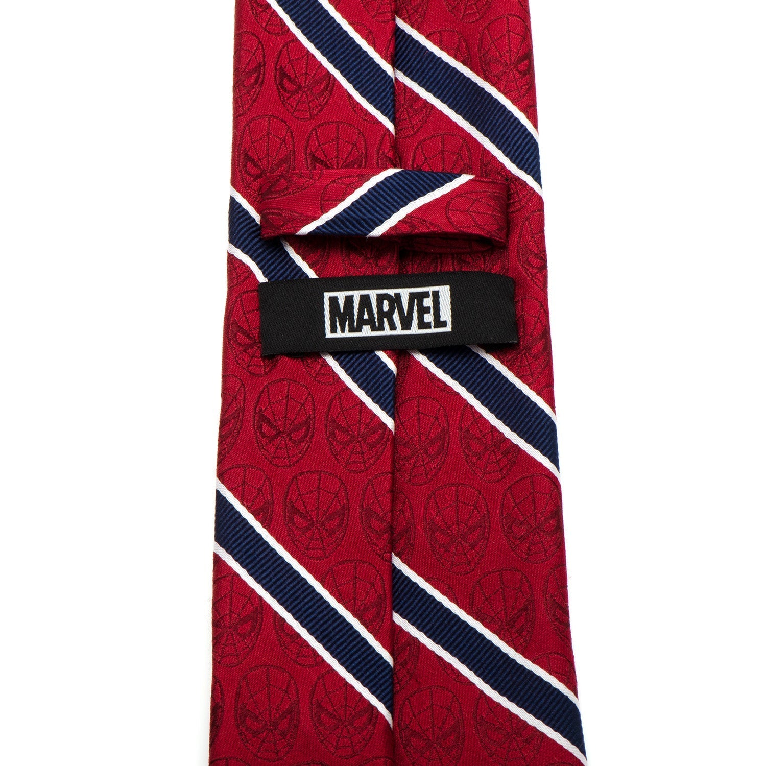 Marvel Spider-Man Red and Navy Stripe Men&