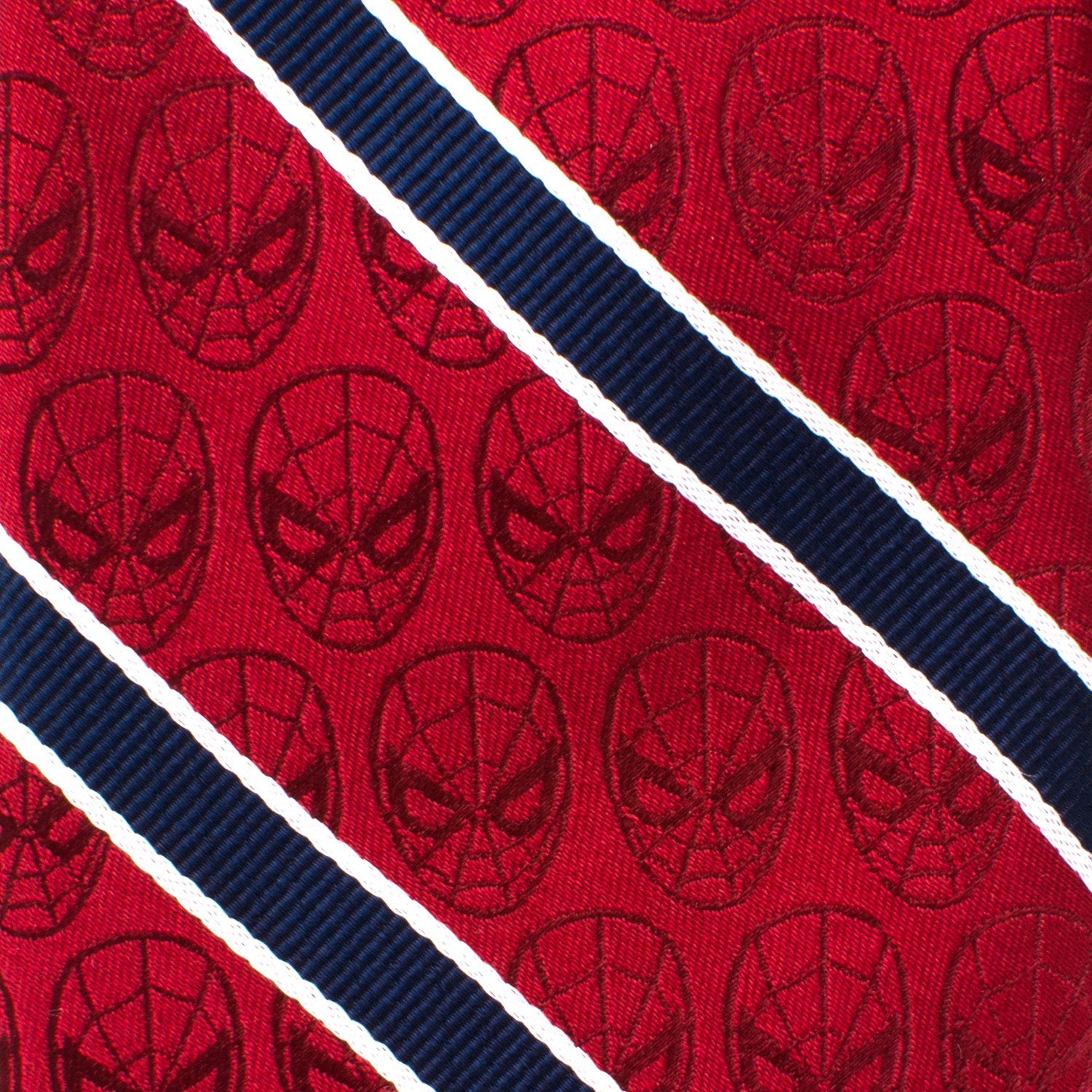 Marvel Spider-Man Red and Navy Stripe Men&