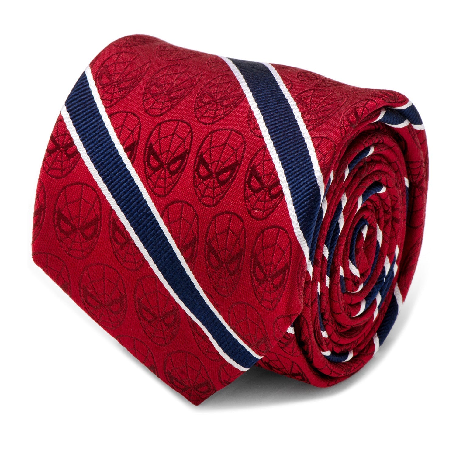 Marvel Spider-Man Red and Navy Stripe Men&