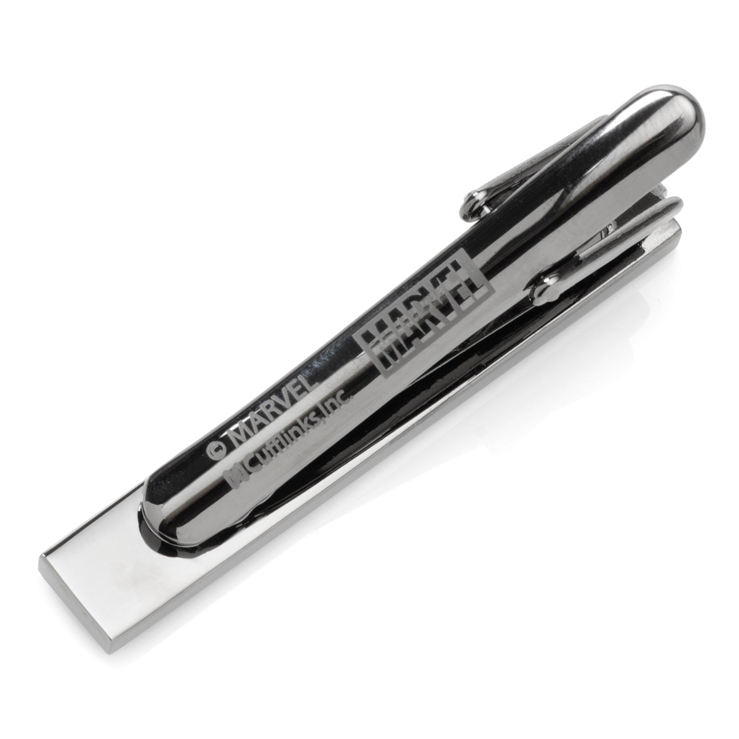 Marvel Black Panther Wakanda Forever Gunmetal Gold Tie Clip by Cufflinks.com