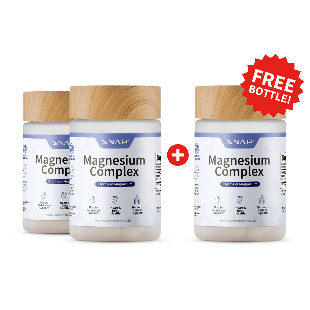 Magnesium Complex - Buy 2, Get 1 Free