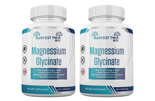 Magnesium Glycinate Supplement - Energy, Muscle & Exercise Performance Support