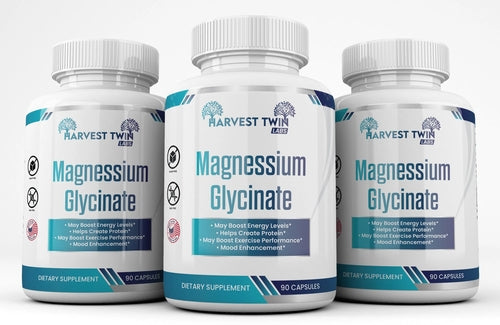 Magnesium Glycinate Supplement - Energy, Muscle & Exercise Performance Support