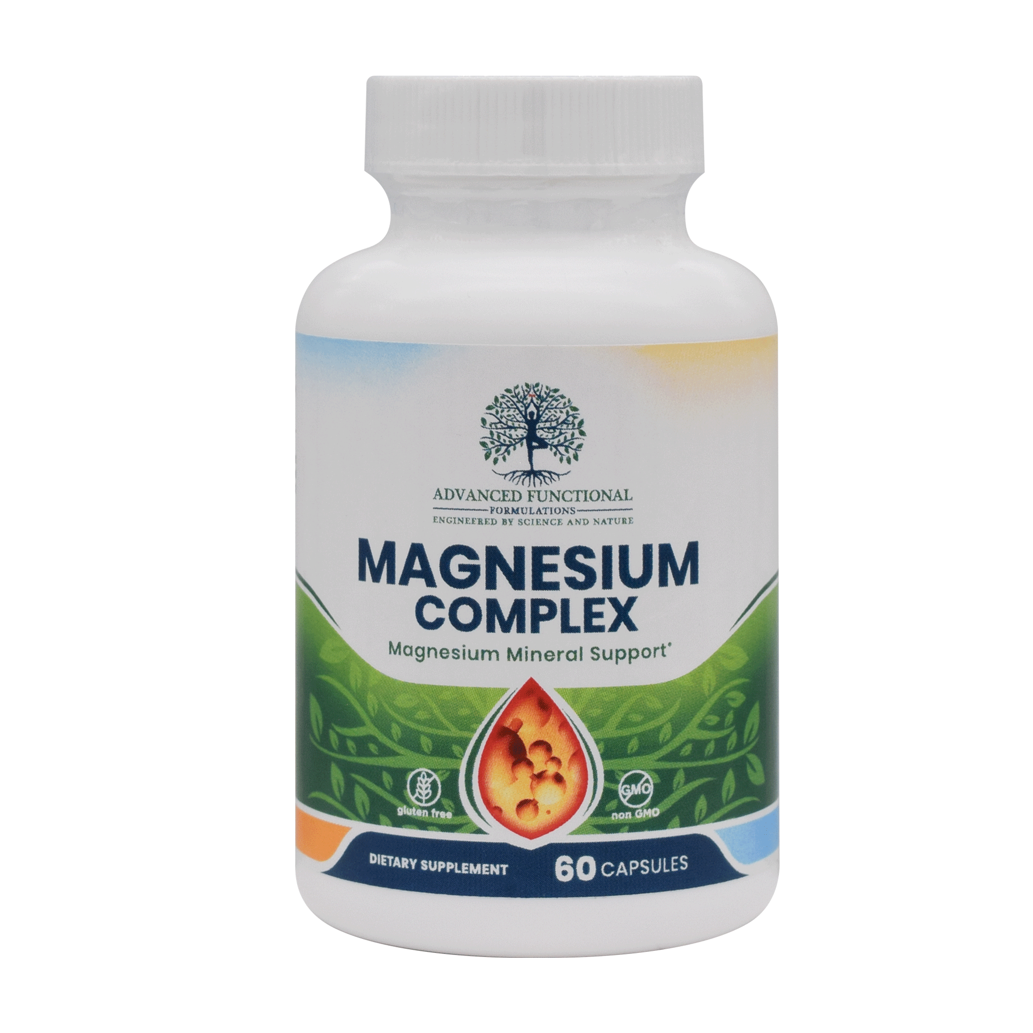 Magnesium Complex (Best blend of magnesium available) by Advanced Functional Medicine Supplements