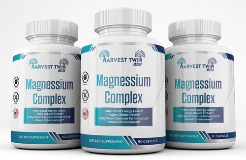 Magnesium Complex Supplement - Heart, Brain & Bone Health Support
