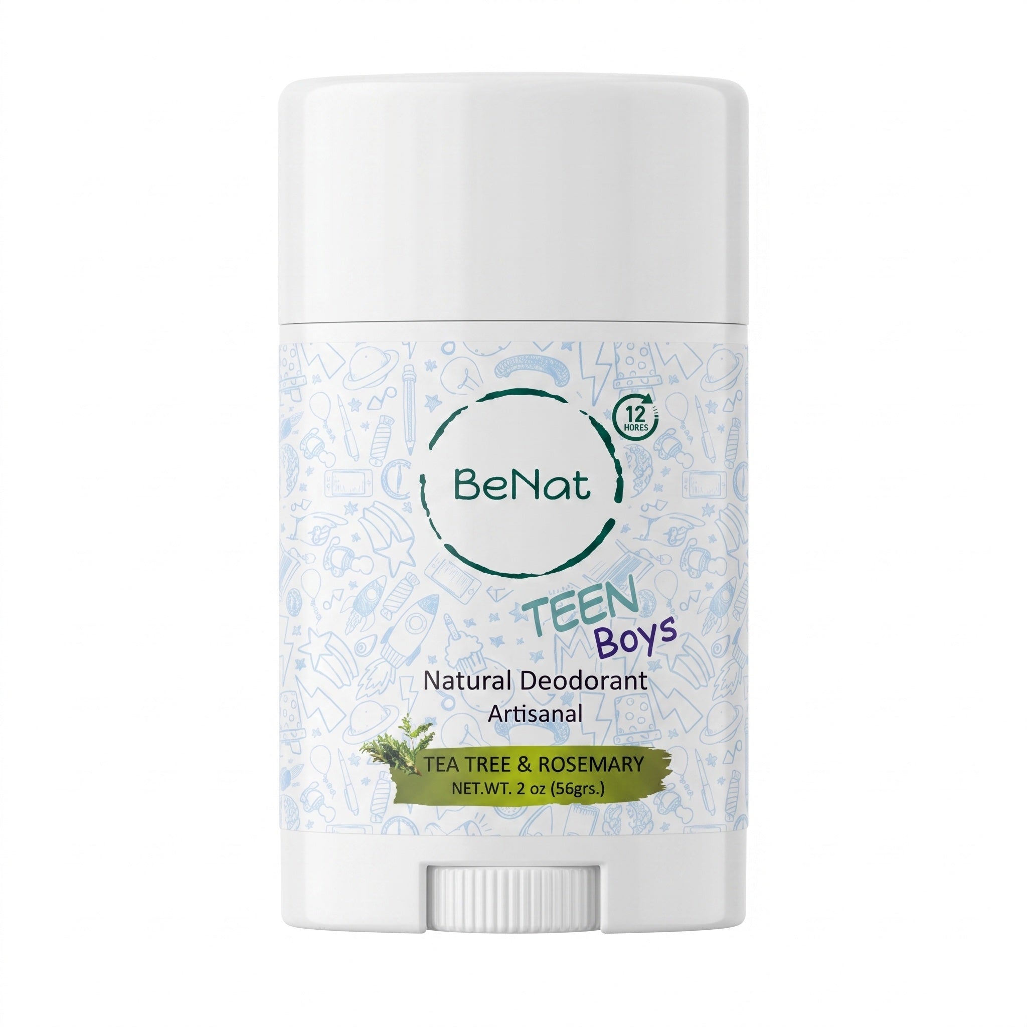 All-Natural Deodorant for Kids & Teens by BeNat