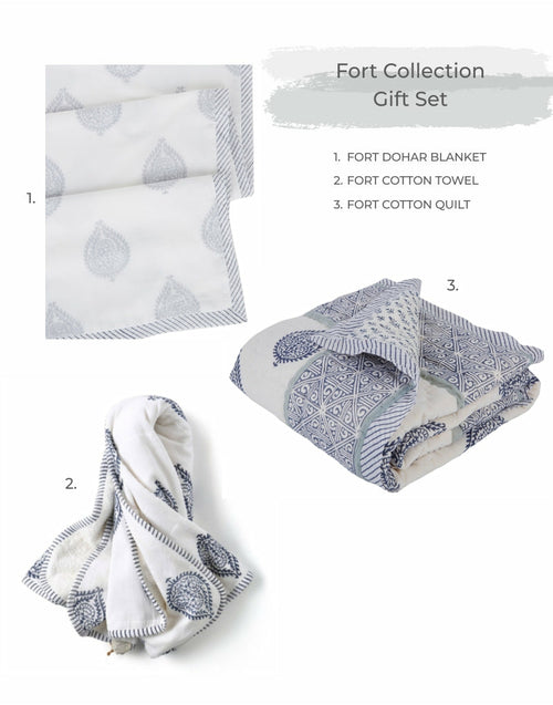 Going Home Newborn Bed + Bath Gift Set - 4-Piece Handmade Baby Gift