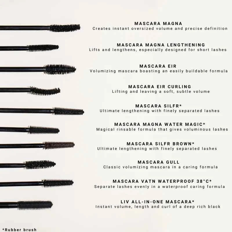 MASCARA VATN WATERPROOF 38°C - DestGlow