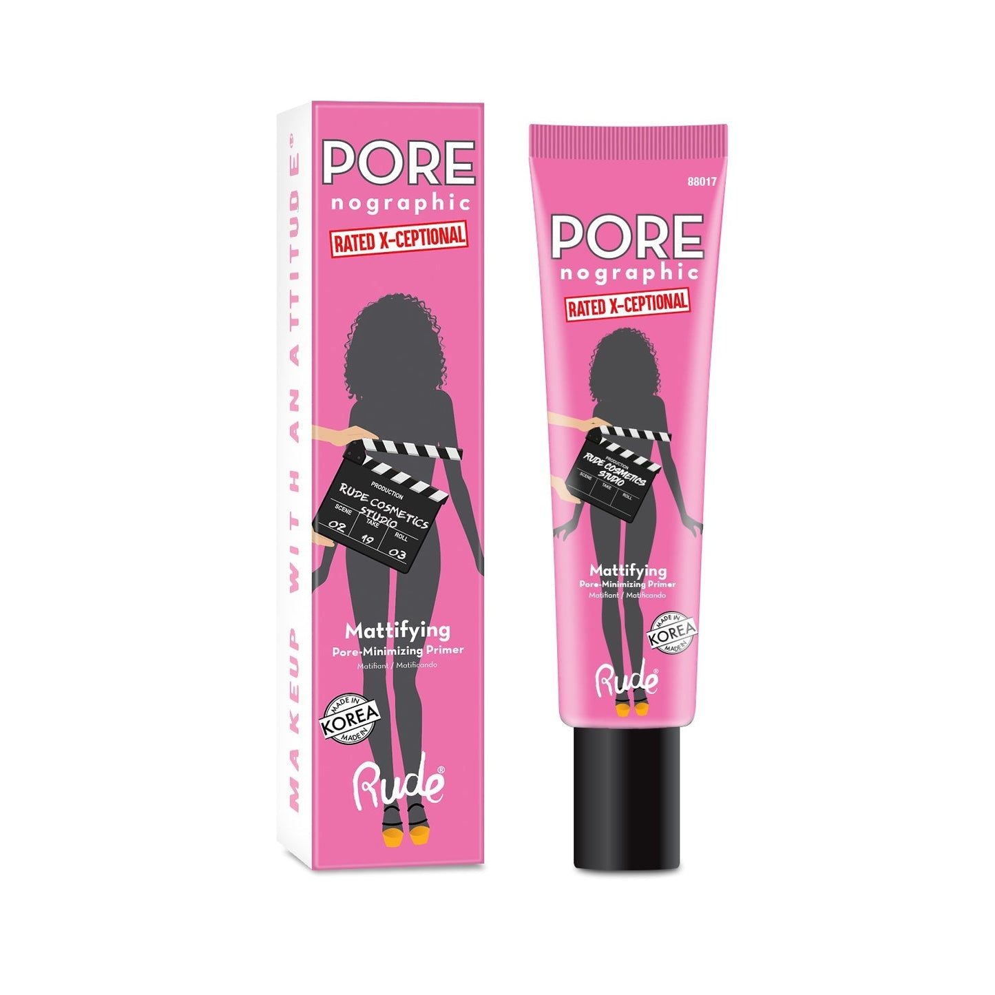 RUDE Pore-nographic Pore-Minimizing Primer - Mattifying - DestGlow
