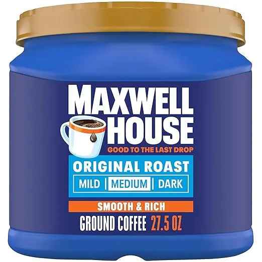 Maxwell House Original Roast Ground Coffee 27.5 oz – Medium Roast