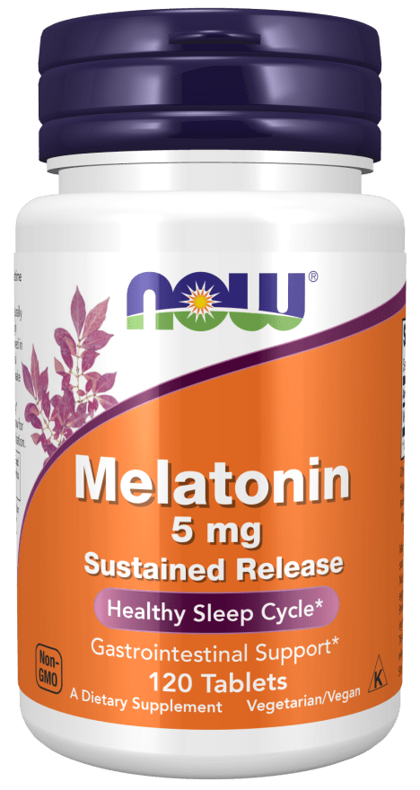 Melatonin 5mg Sustained Release by Country Life Natural Foods