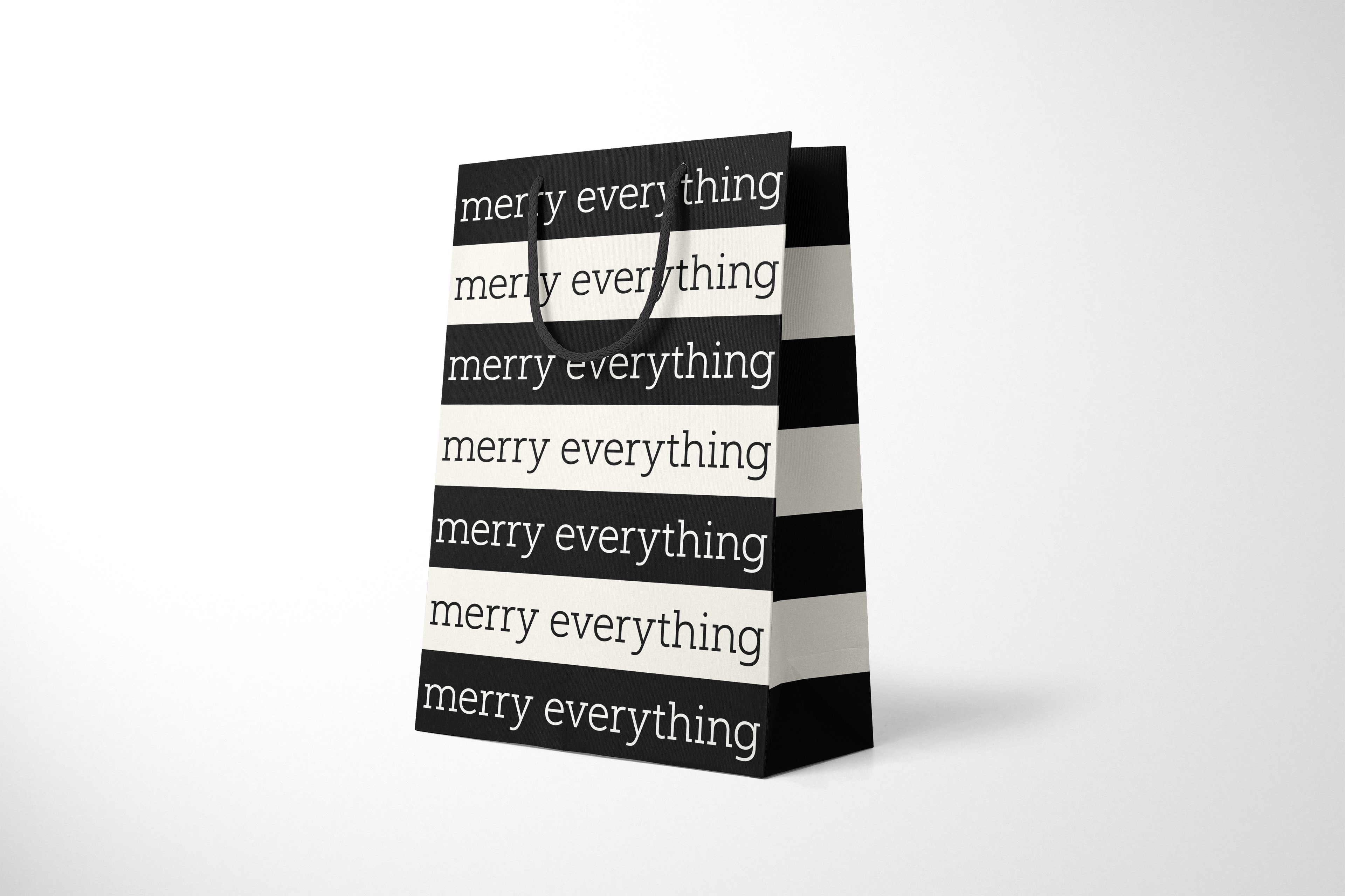 Merry Everything Gift Bag by Deck & Adorn