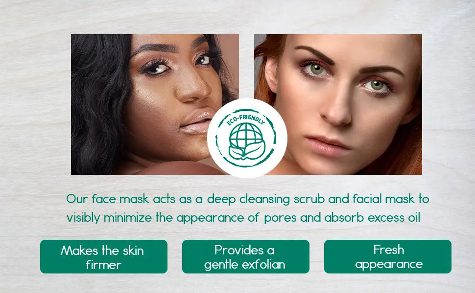 Activated Charcoal + Mud & Arnica Facial Masks Bundle