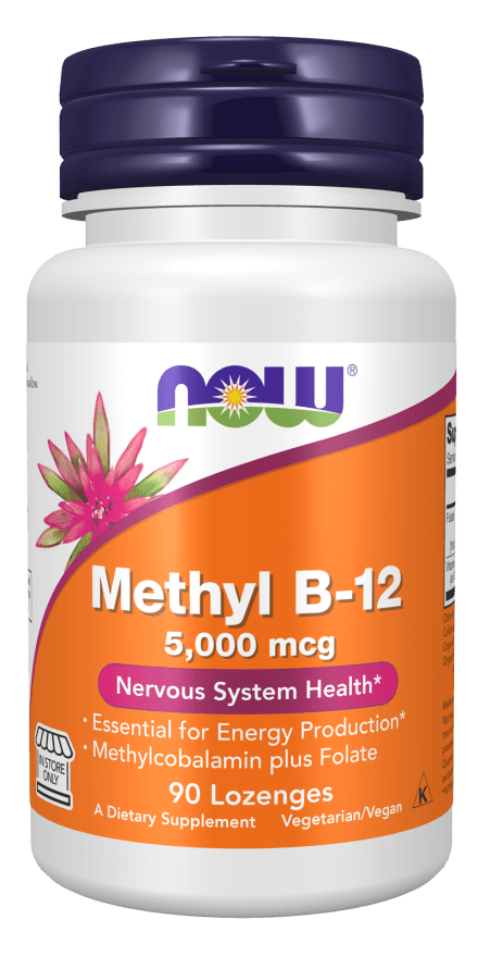 Methyl B-12 5,000mcg by Country Life Natural Foods