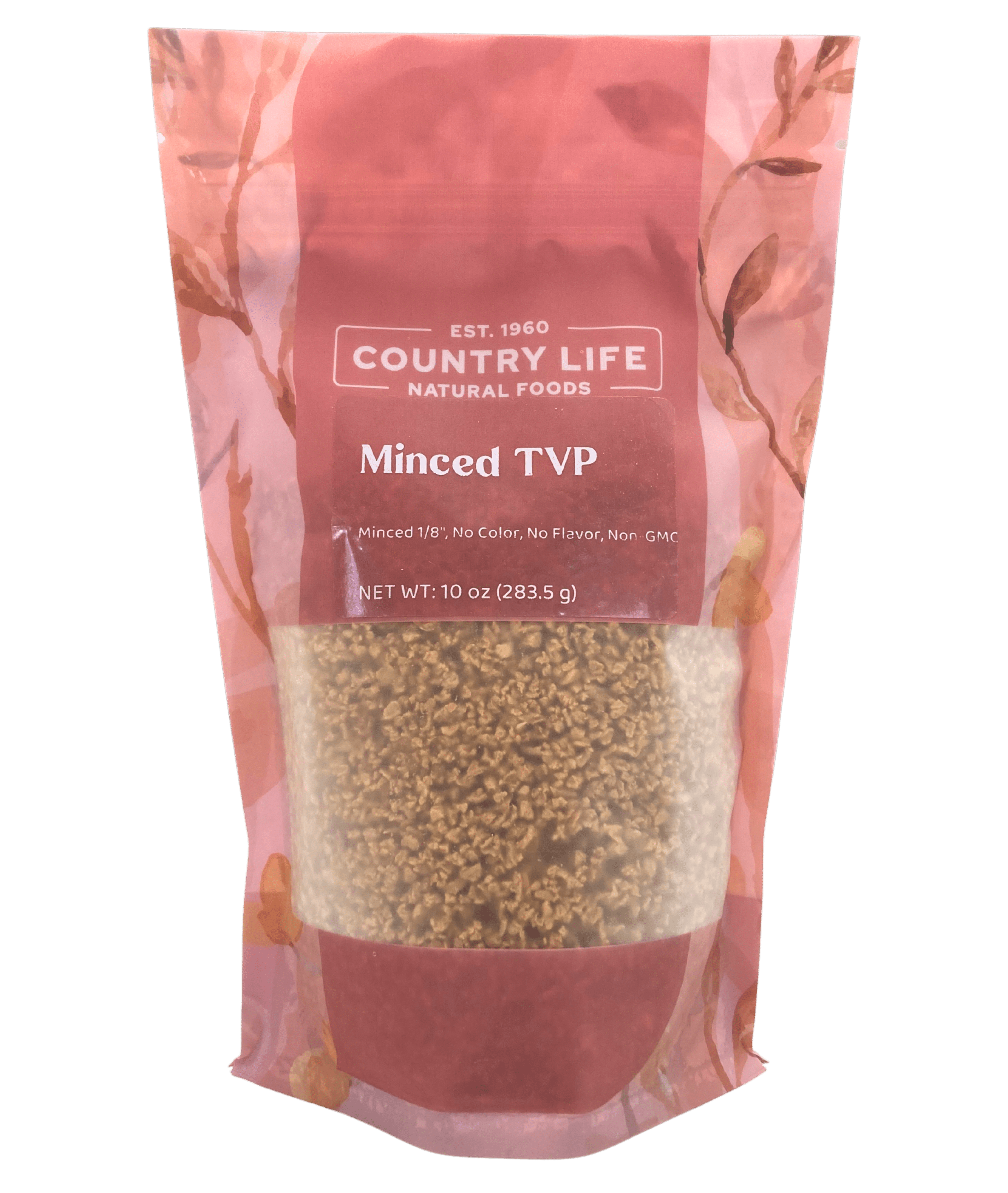 TVP Minced 1/8", No Added Color or Flavor, Non-GMO DestGlow