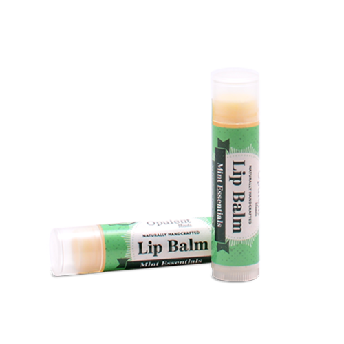Mint Lip Balm - Natural Peppermint Lip Moisturizer with Organic Oils
