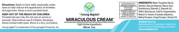 Miraculous Cream® by Young Again