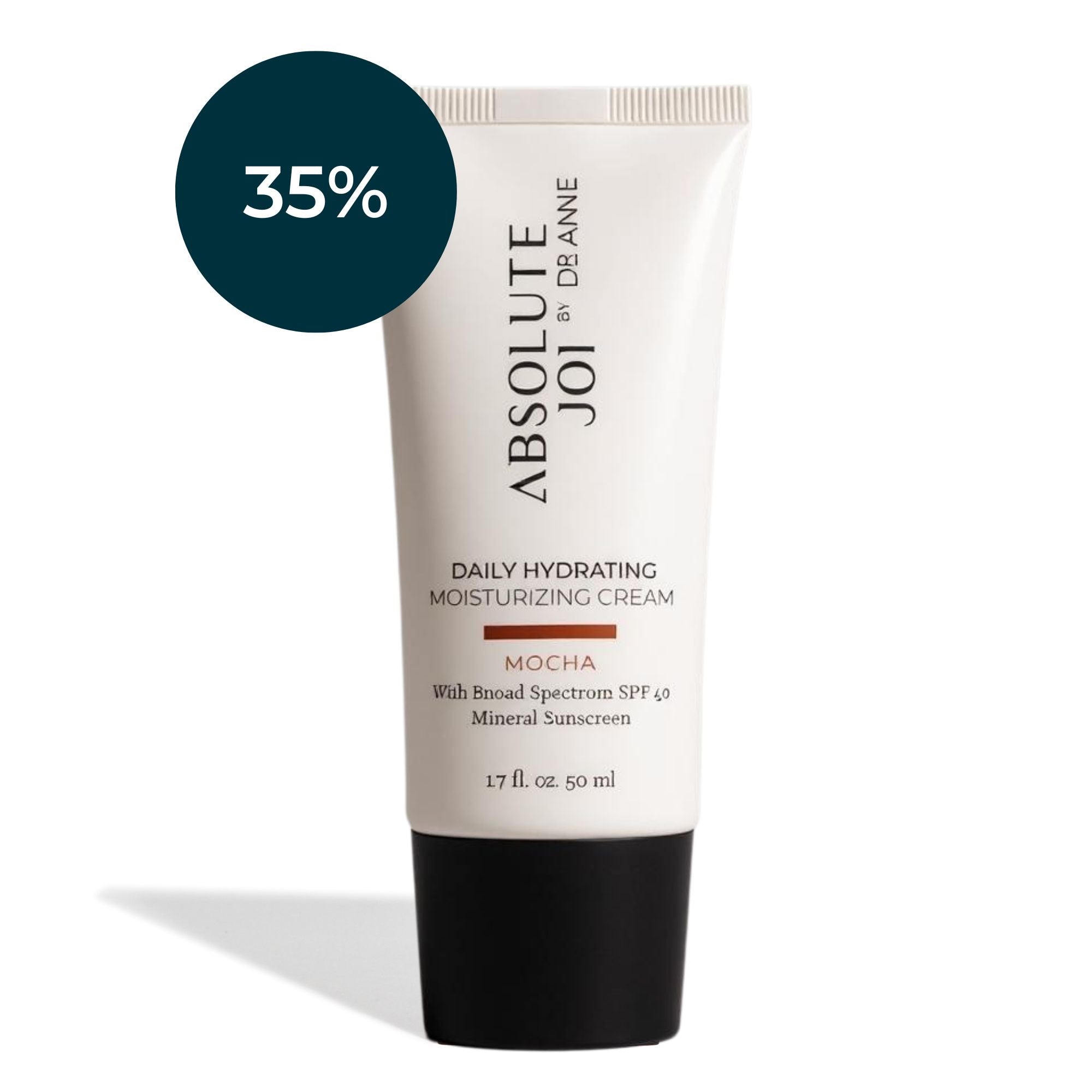 Tinted Moisturizer With SPF 40 Mineral Sunscreen by AbsoluteJOI® Skincare