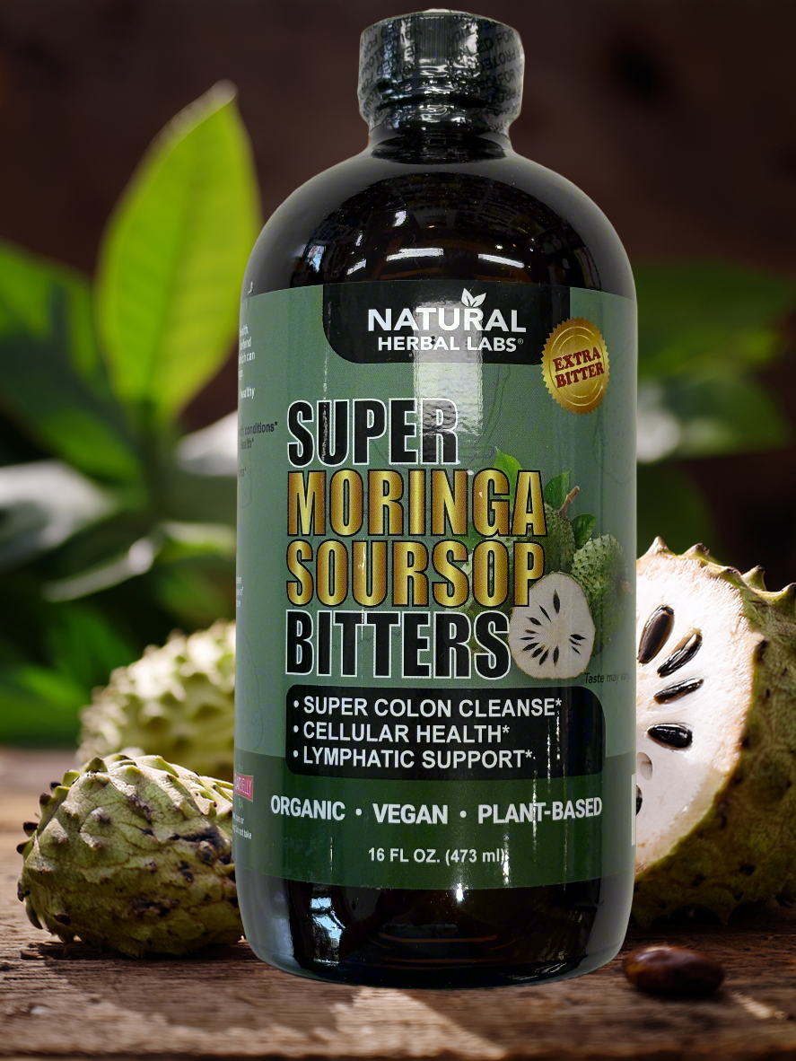 Organic Moringa + Soursop Liquid – Immune, Detox & Cell Support