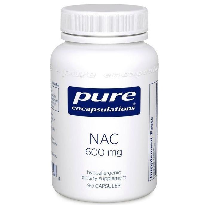 Pure Encapsulations NAC 600mg - 90 Capsules by Pasteur Pharmacy