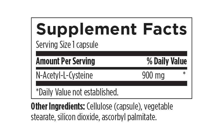 NAC (N-Acetyl-L-Cysteine) Glutathione Precursor