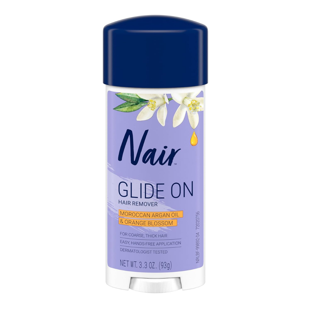 Nair Glide-On Hair Remover Cream for Normal Skin (3.3 oz) DestGlow