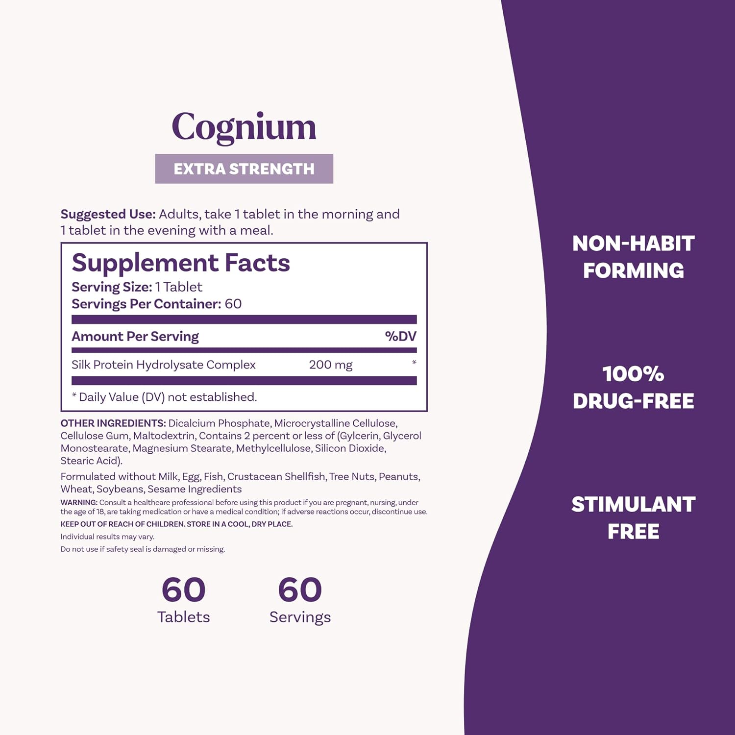 Natrol Cognium Extra Strength 200mg Tablets – 60ct by Top Vita Shop